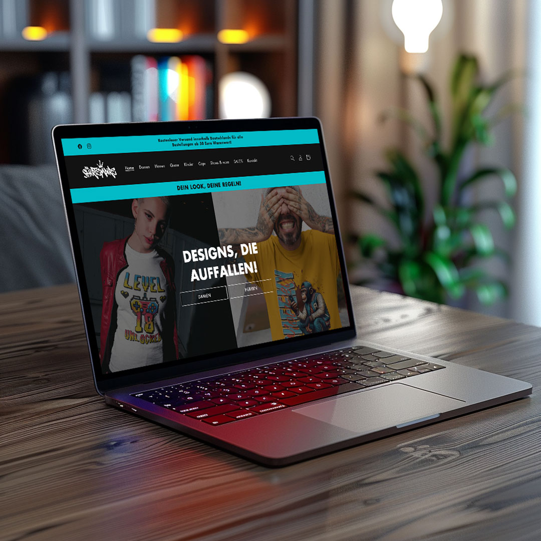 Deine Werbeprofis Referenzen | Webdesign Online SHop von The Shirt Empire Brand Deine Werbeprofis Referenzen | Webdesign Online SHop von The Shirt Empire Brand