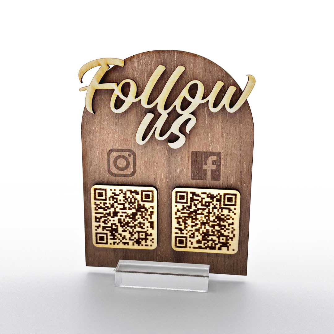 Deine Werbeprofis | Werbetechnik - Social Media QR-Board