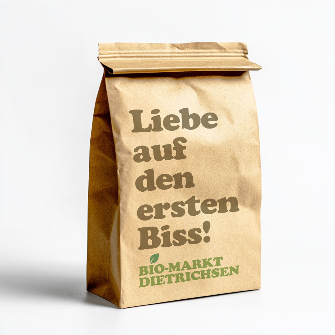 Deine Werbeprofis Referenzen | Bio-Markt Verpackung Deine Werbeprofis Referenzen | Bio-Markt Verpackung